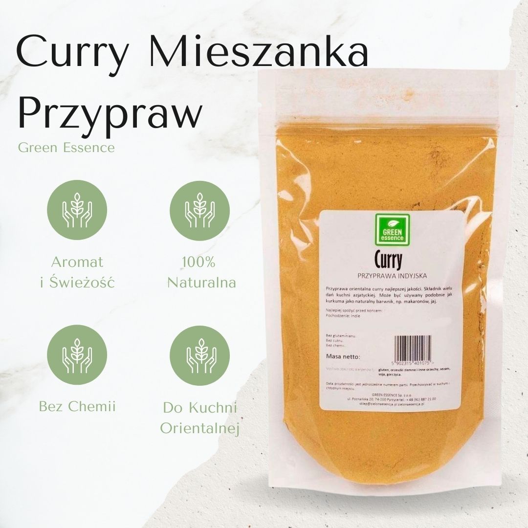 Curry 200 G Przyprawa Indyjska Kuchnia Orientalna Sklep Zielona