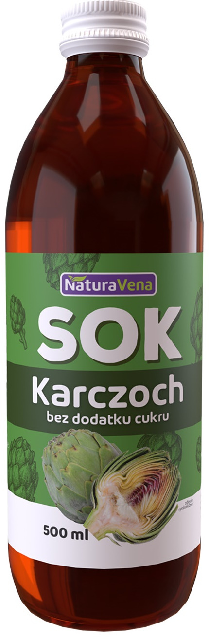 Sok Z Karczocha Naturalny Bez Cukru Ml Naturavena Karczoch