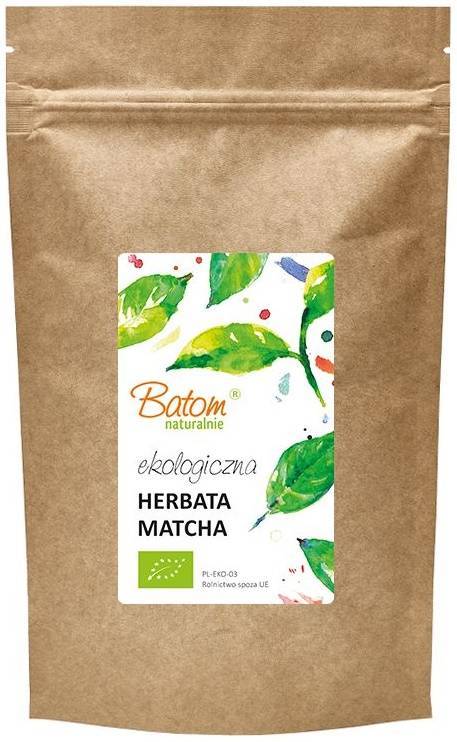 Herbata Matcha zielona Ekologiczna Bio 500 g Batom