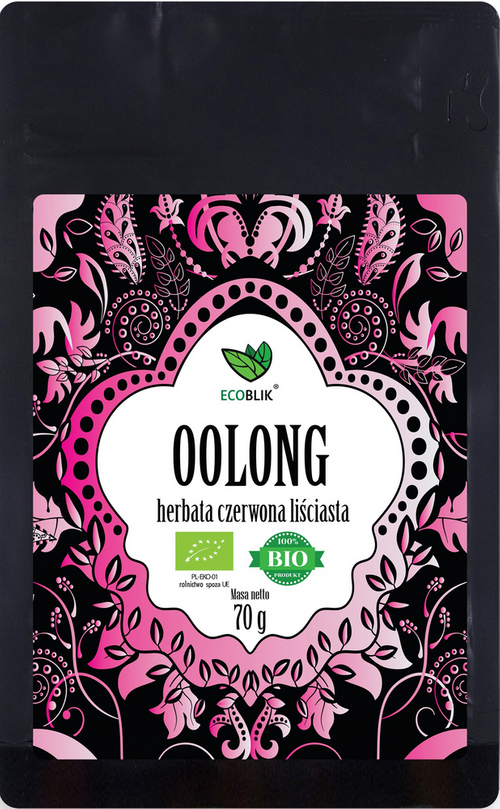 Herbata czerwona liściasta Oolong Bio 70 g EcoBlik