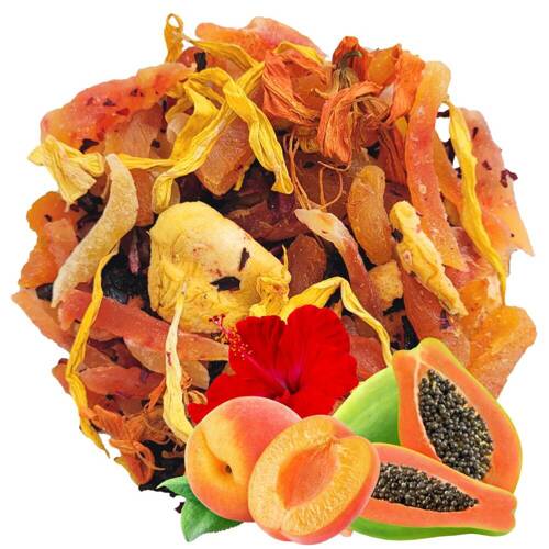 Herbata owocowa Tygrysie Oko 50 g - morela papaja hibiskus jagody