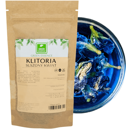 Klitoria Ternateńska herbata niebieska - Butterfly Pea Tea 25 g