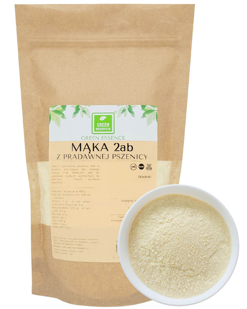 Mąka 2ab z pradawnej pszenicy 1 kg lekka Low FODMAP - pradawna pszenica 