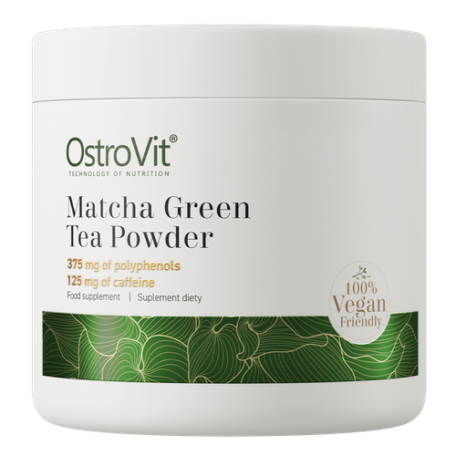 Matcha Zielona Herbata w proszku - Suplement diety 100 g - Ostrovit