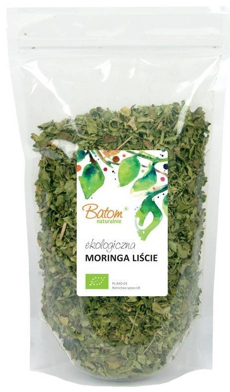 Moringa liście suszone Ekologiczna herbata BIO 100 g - Batom