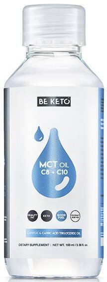 Olej MCT Oil C8+C10 100 ml BeKeto - suplement diety