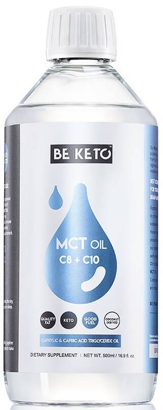 Olej MCT Oil C8+C10 500 ml BeKeto - suplement diety