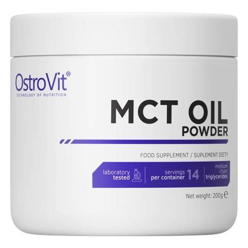 Olej MCT Oil w proszku - Suplement diety KETO Dieta 200 g - Ostrovit