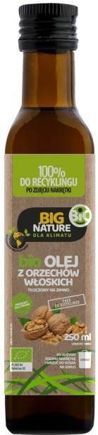 Olej z orzechów włoskich Ekologiczny Bio 250 ml Big Nature sklep