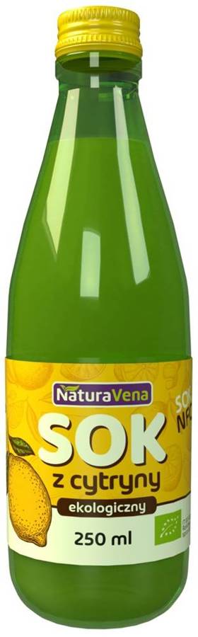 Sok z cytryny ekologiczny Bio 250 ml NaturaVena Cytryna