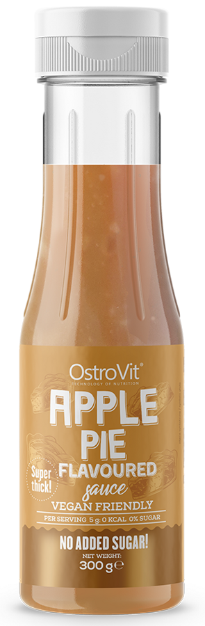 Sos szarlotkowy Bez Cukru Vege 300 g OstroVit Apple Pie Flavoured Sauce