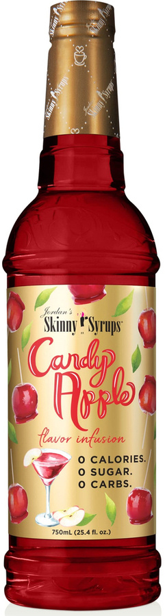Syrop bez cukru Karmelizowane Jabłko 750 ml Skinny Syrups Candy Apple