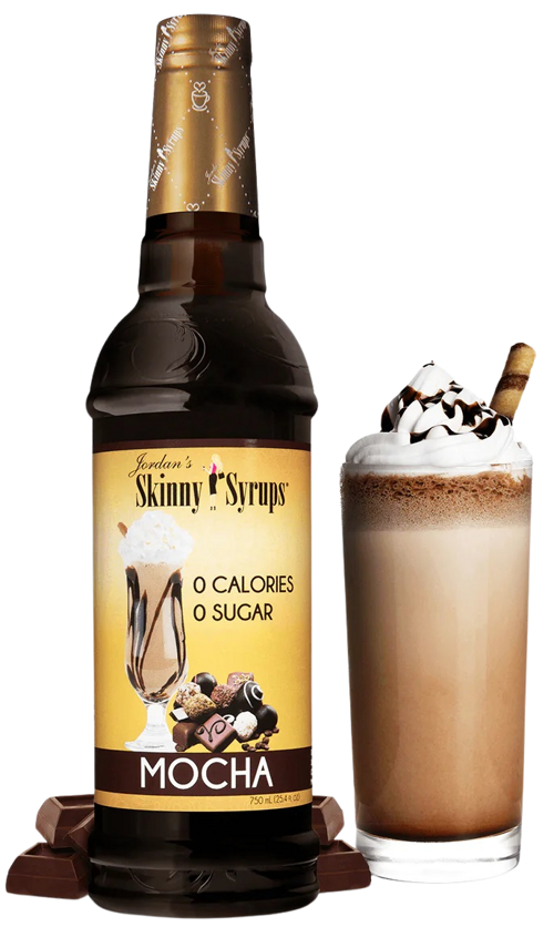 Syrop bez cukru Kawowy 750 ml Skinny Syrups Mocha