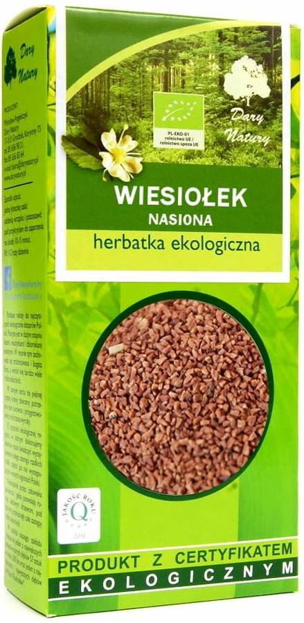 Wiesiołek nasiona wiesiołka Ekologiczna Herbatka Bio100 g Dary Natury