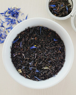 Herbata Earl Grey Blue z bławatkiem 50 g - bławatek