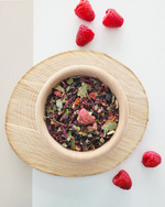 Herbata owocowa Lipa i Malina 50 g - hibiskus róża aronia Super Odporność