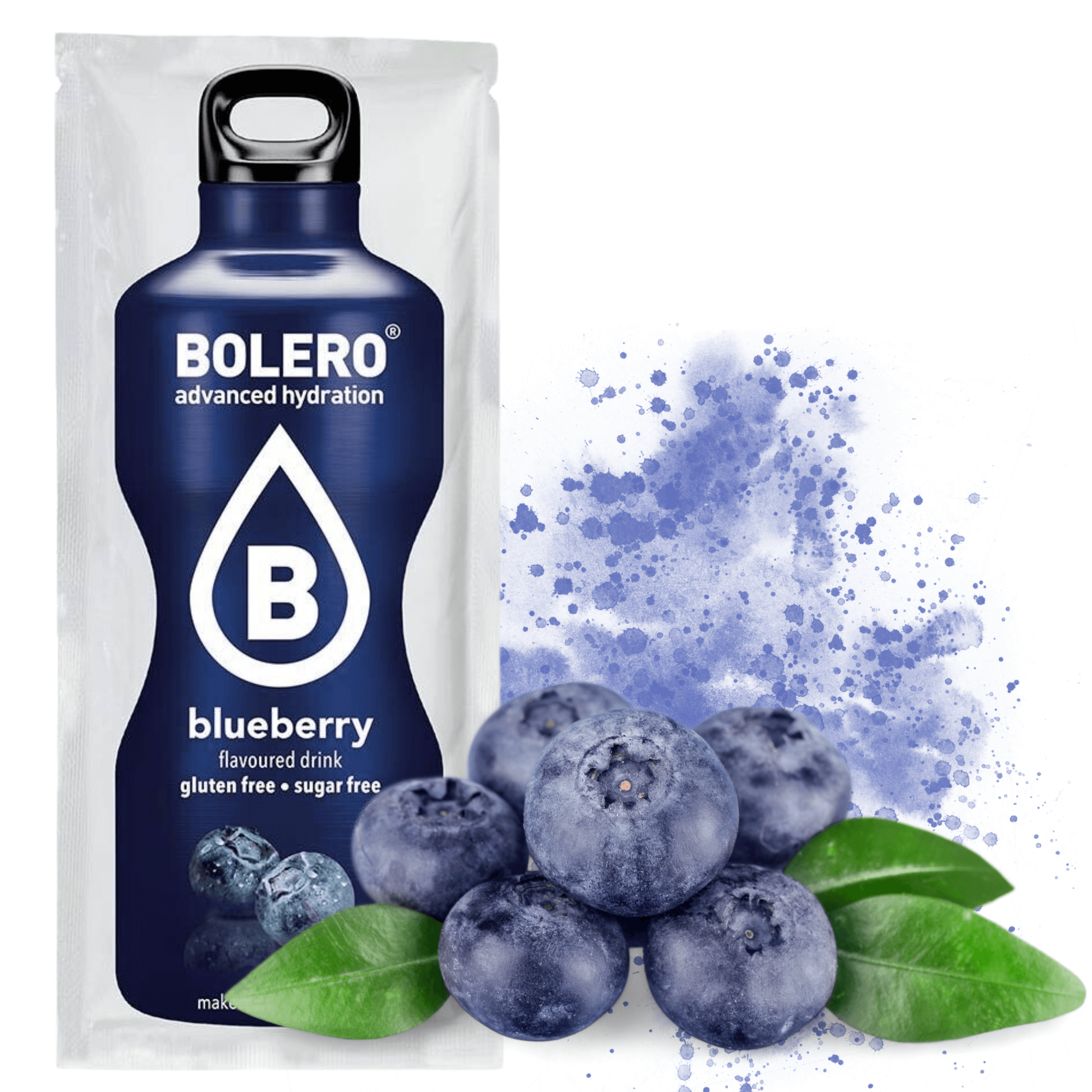 Bolero Drink Blueberry - napój w proszku ze stewią Borówka 9 g