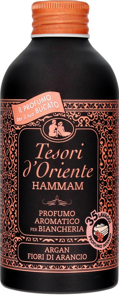 Perfumy do prania Tesori d'Oriente Hammam 250 ml Argan Kwiat Pomarańczy