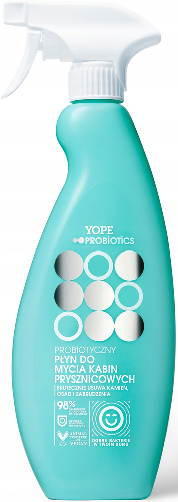 Probiotyczny płyn do mycia kabin prysznicowych 500 ml Yope Probiotics