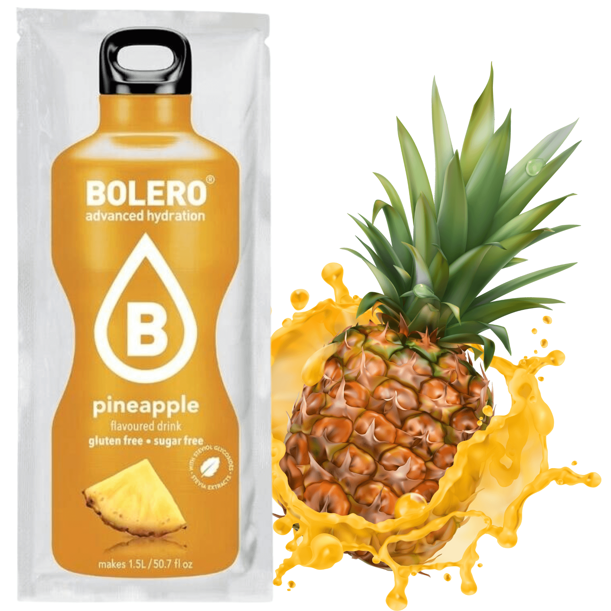 Bolero Drink Pineapple - napój w proszku ze stewią Ananas 9 g