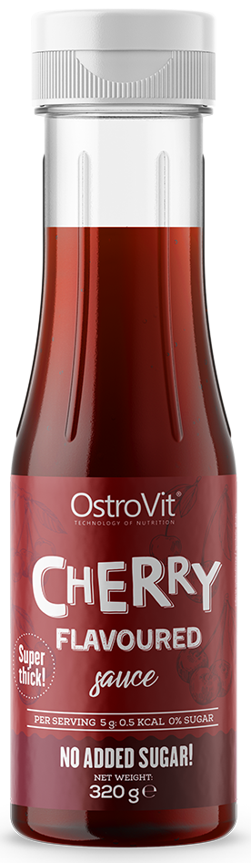 Sos wiśniowy Bez Cukru 320 g OstroVit Cherry Flavoured Sauce
