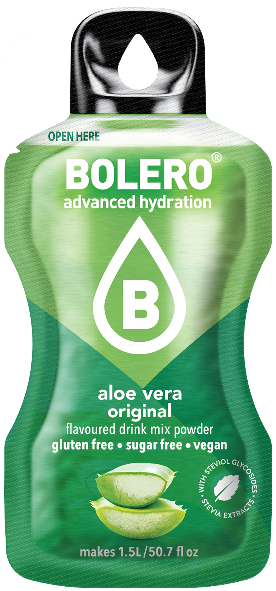 Bolero Drink Aloe Vera Original - napój w proszku ze stewią Aloes 9 g