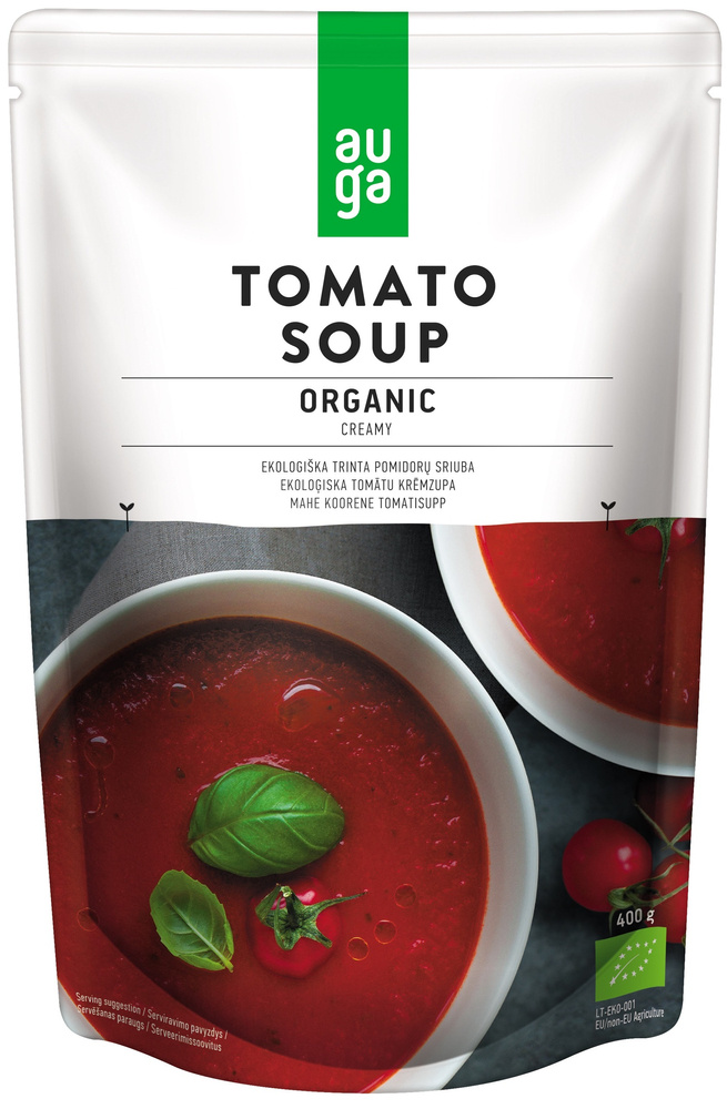 Zupa krem z pomidorów Bio 400 g Auga - pomidorowa