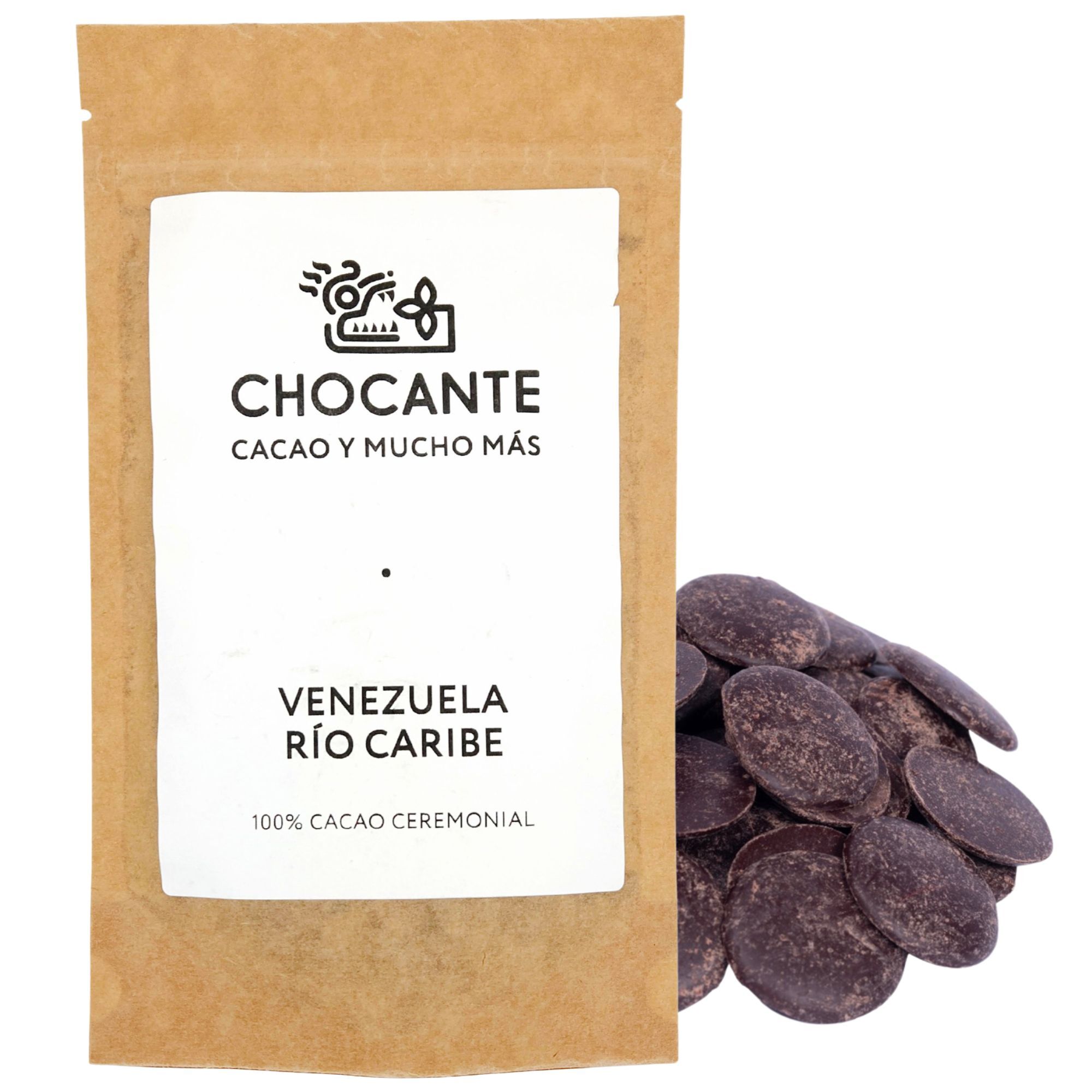 Kakao ceremonialne pasta kakao 100 g Venezuela Río Caribe Chocante