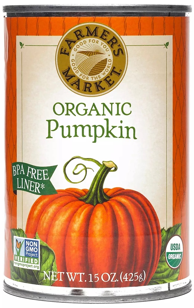 Puree z dyni Organiczne Bez Cukru 425 g Organic Pumpkin - Farmers Market Foods