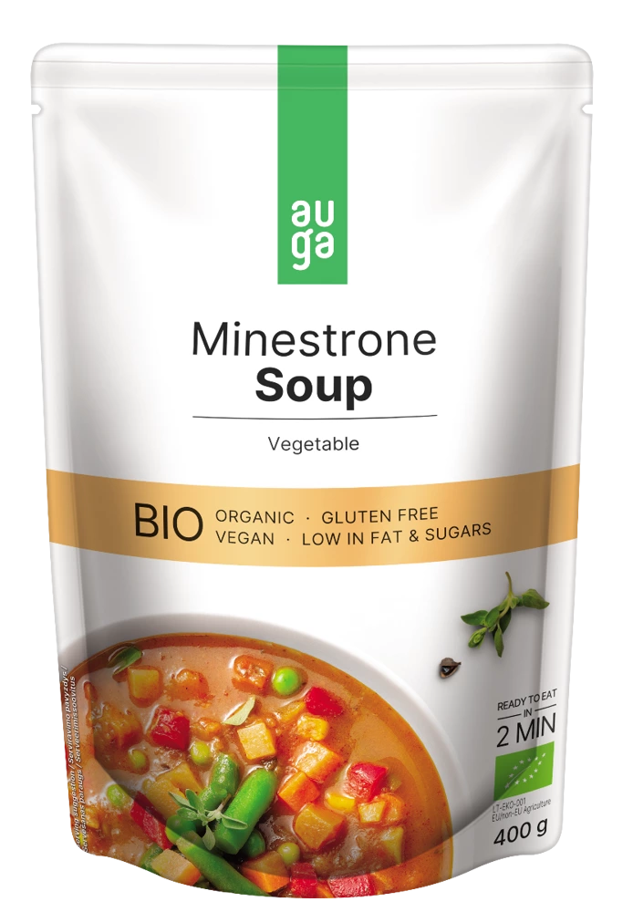 Zupa warzywna Minestrone Bio 400 g Auga