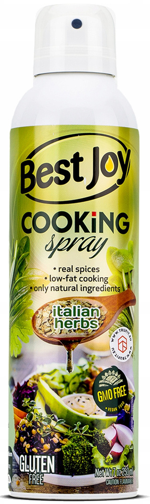 Olej do smażenia Zioła Włoskie 250 ml Best Joy Cooking Spray Italian Herbs