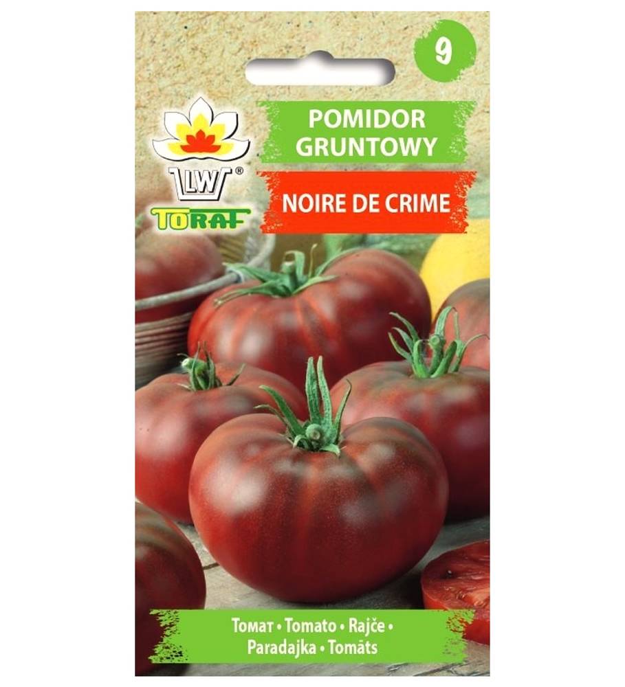 Ciemny Pomidor gruntowy Czarny Książę Noire de Crime - nasiona 0,5 g - Toraf
