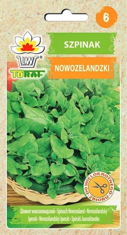 Szpinak Nowozelandzki jednoroczny - nasiona 5 g - Toraf