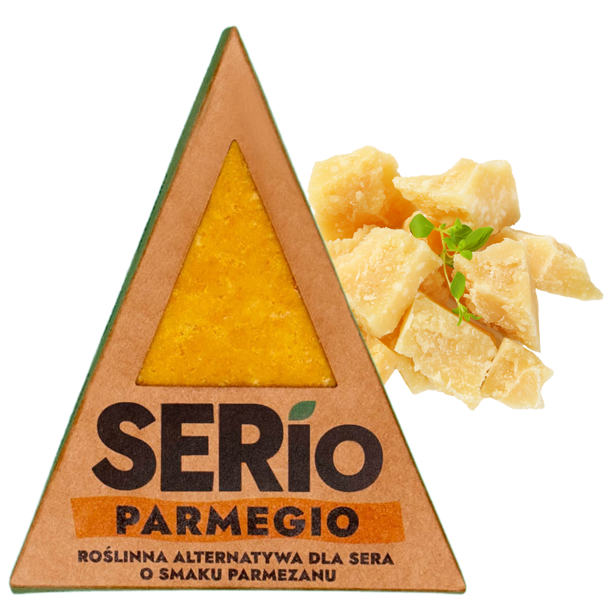 Ser roślinny SERio Parmegio - roślinny ser o smaku parmezanu 150 g VEGE