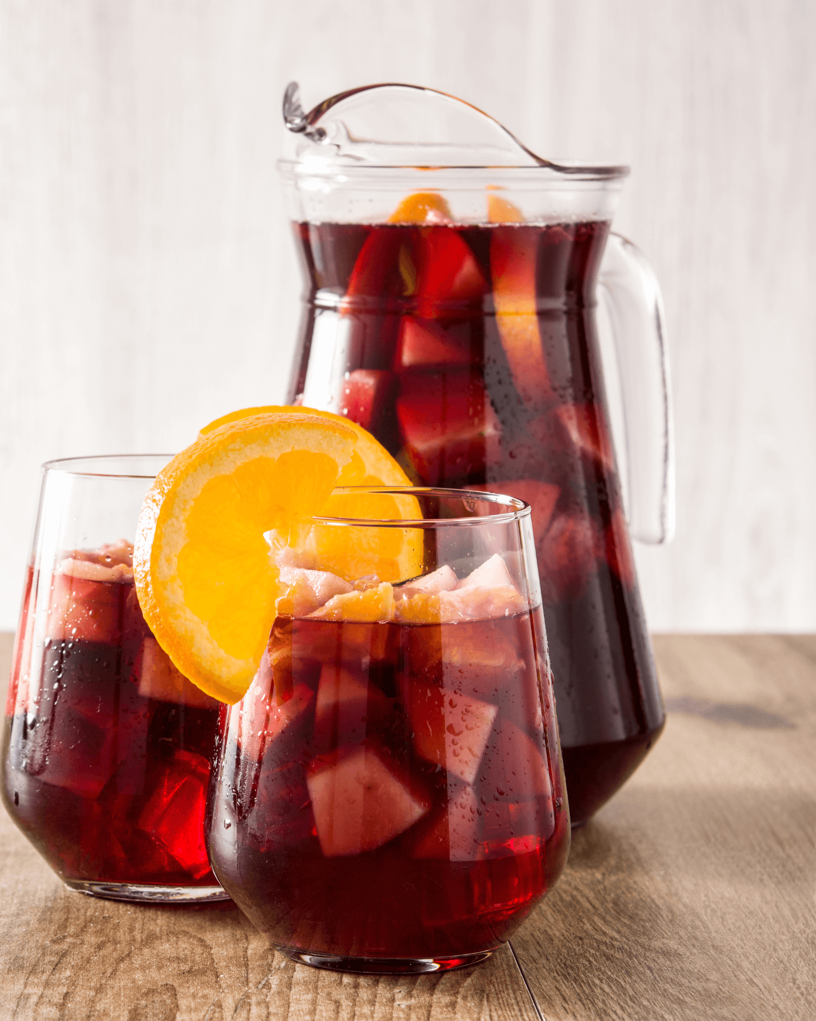 sangria zero, mocktail, winogrona, żurawina, bez alkoholu