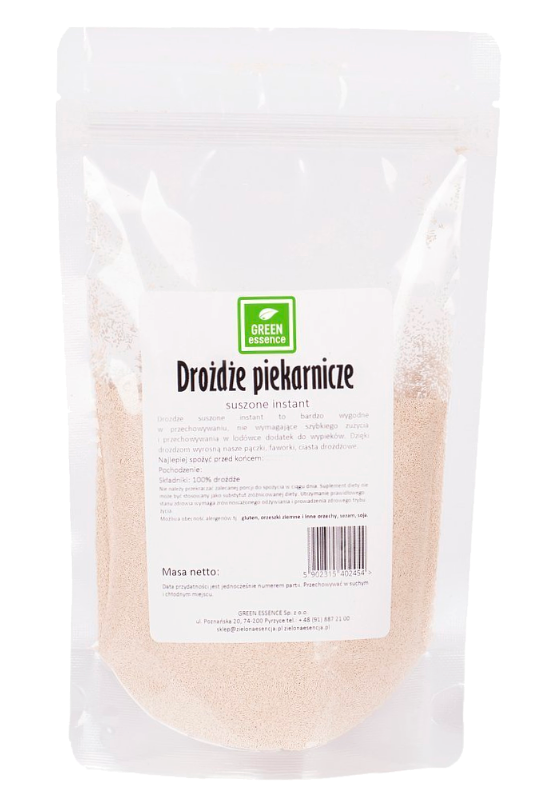 drożdże suszone instant do pieczenia Green Essence