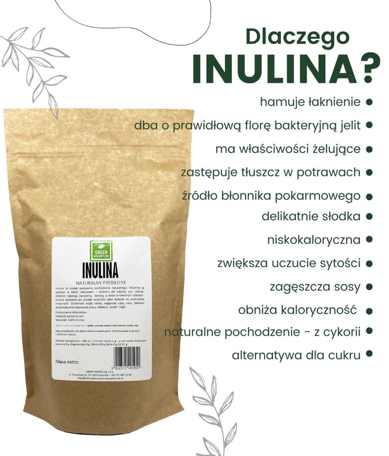 10 powodów dlaczego warto stosować inulinę zielonaesencja.pl