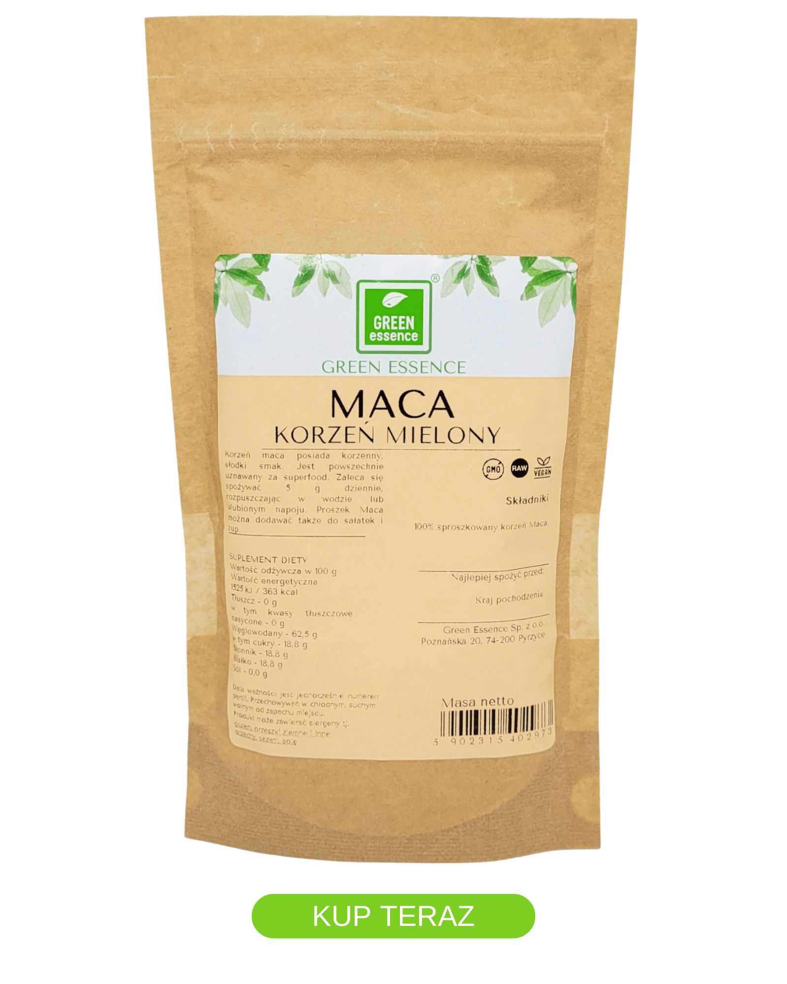 maca, adaptogen, korzeń maca, superfood