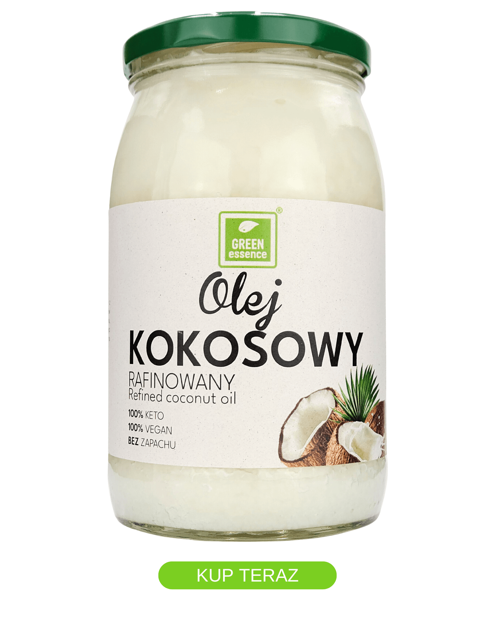 olej kokosowy, olej kokosowy rafinowany, keto, olej, tłuszcz