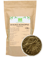Białko konopne proszek 1 kg - białko roślinne 