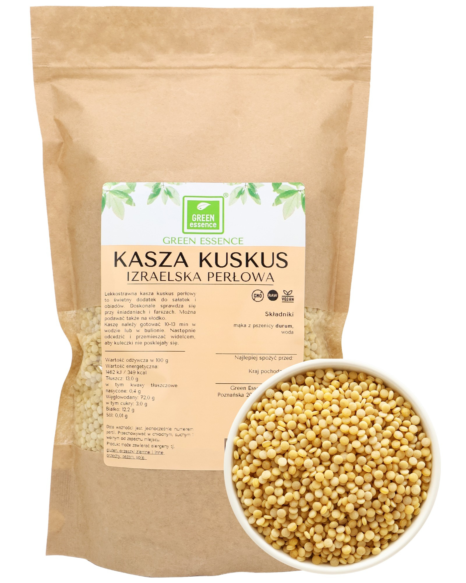 Kasza kuskus perłowy 1 kg