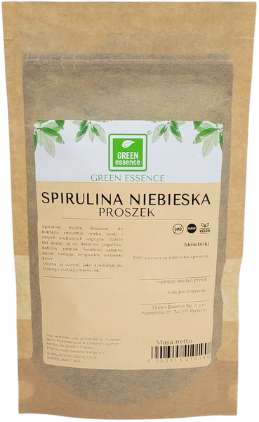 Spirulina niebieska proszek - algi morskie 25 g - naturalny detoks