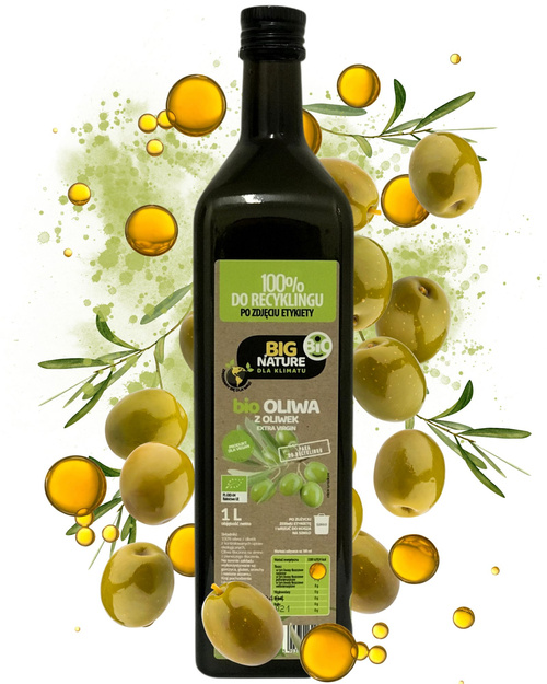 Oliwa z oliwek Extra Virgin BIO 1 l Big Nature