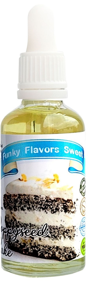 Aromat Sweet Poppyseed Cake - Tort Makowy Słodki Bez Cukru 50 ml - Funky Flavors