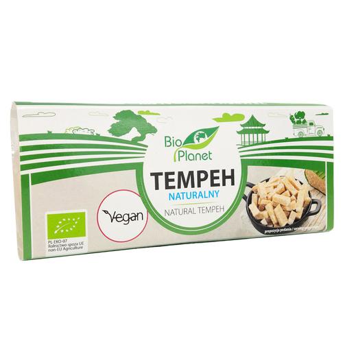 Tempeh naturalny wegański Ekologiczny 300 g Bio Planet 