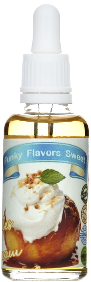 Aromat Sweet Apples & Cream - jabłkowo-śmietankowy Bez Cukru 50 ml Funky Flavors