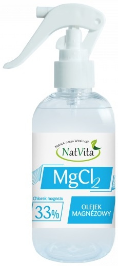 Olejek magnezowy 33% oliwa MgCl2 250 ml - NatVita