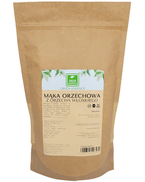 Mąka orzechowa z orzecha włoskiego 1 kg - orzechy włoskie mielone