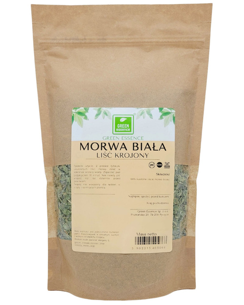 Morwa biała liść krojony 250 g - dla cukrzyków