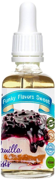 Aromat Sweet Vanilla Cassis - czarne porzeczki i wanilia Bez Cukru 50 ml Funky Flavors